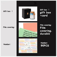 Christian Gifts for Women Bible Verse Jar 90 Color Coded Bible Verses in a Jar